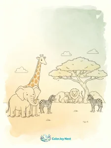 African Coloring Pages