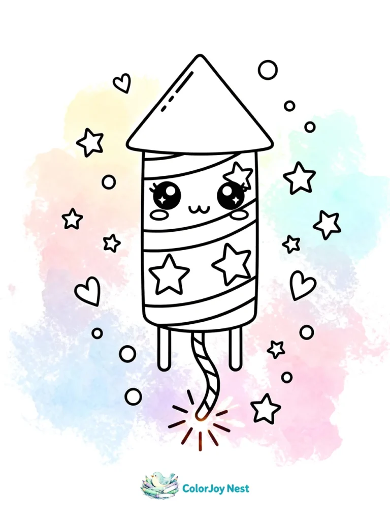 4th of July Coloring Pages
