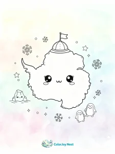Antarctica Coloring Pages