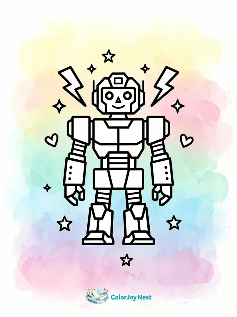 Bold and Easy Coloring Pages