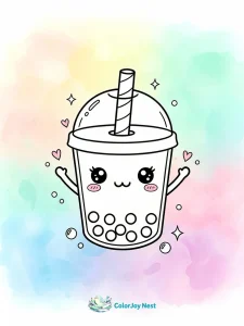 Boba Coloring Pages