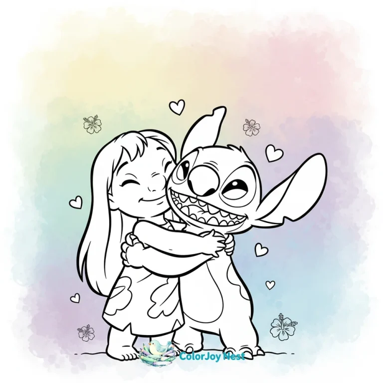 Lilo & Stitch Coloring Pages