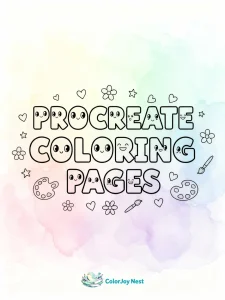 Procreate Digital Coloring Free Download PDF