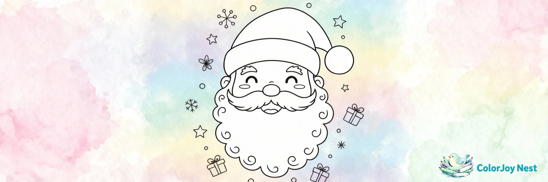 Santa Coloring Pages
