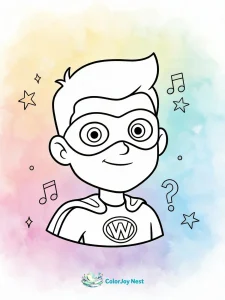 Super Why Coloring Pages