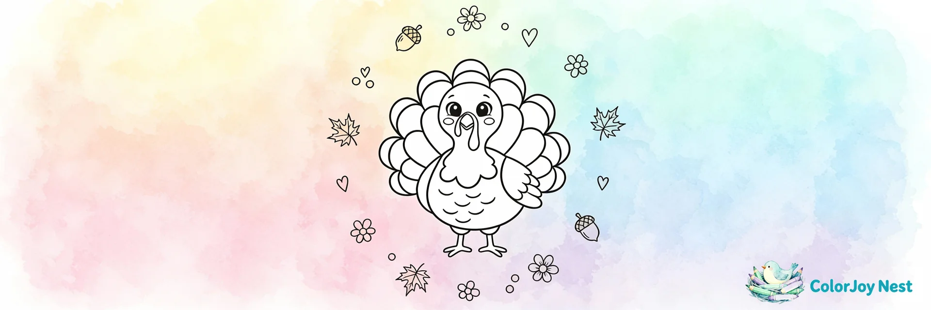 Turkey Coloring Pages